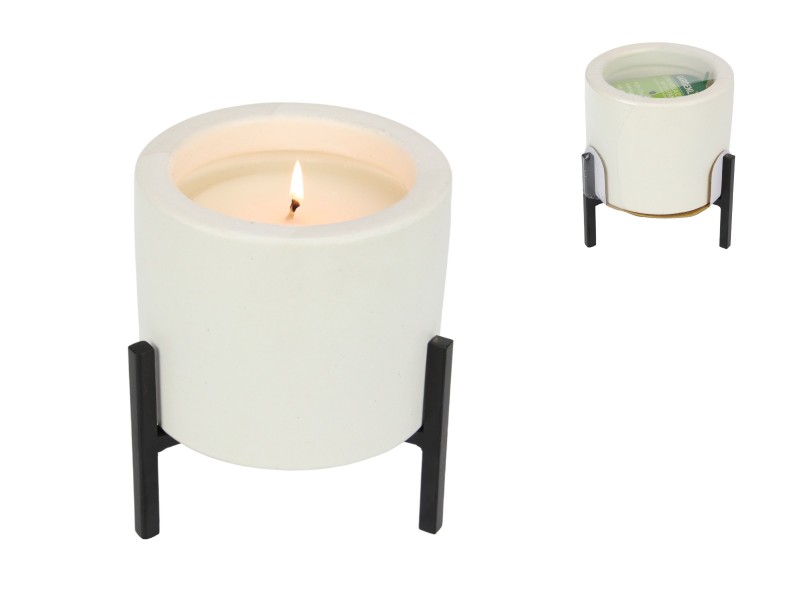 650 GRAM LARGE CITRONELLA CANDLE ON STAND