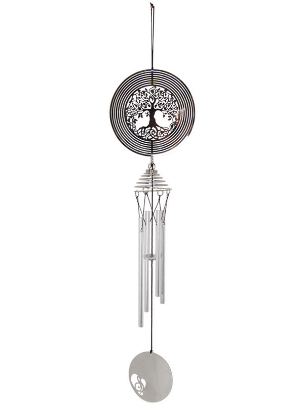 Tree Of Life Spinning Wind Chime (Gift Box)