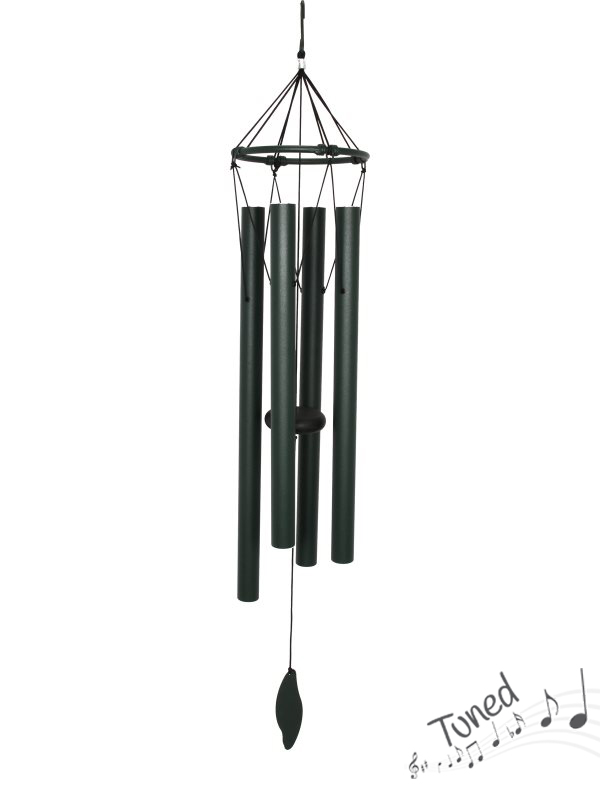 85CM FOREST GREEN HARMONIOUS TUNED WIND CHIME