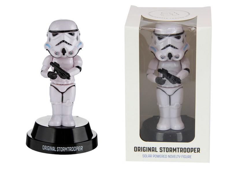 13cm The Original Star Wars Stormtrooper (Licensed) Solar Groover (Gift Boxed)
