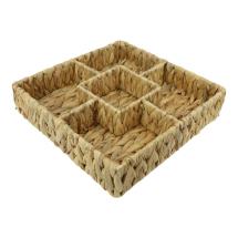 34cm Water Hyacinth Table Decor Basket