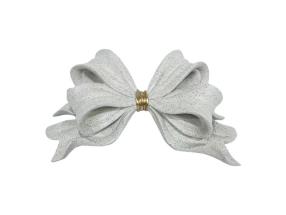 27cm Decor Bow with Brushed Gold