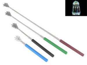 58cm Extendable Croc Back Scratcher 4 Asstd Display Box