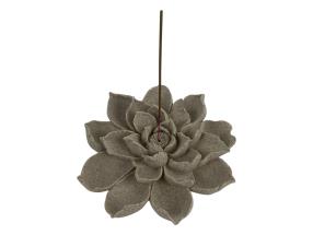 18cm Lotus Flower in Natural Finish