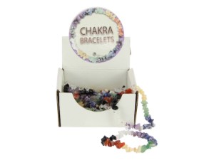 Chakra Bracelets Asstd (in Display)