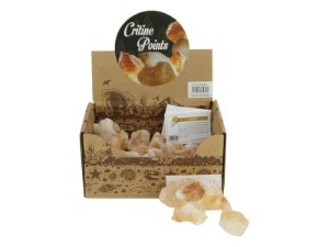 4cm Citrine Crystal Quartz (Cleansing) (50=Free Display)