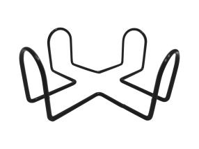 11cm Metal Black Coaster Holder