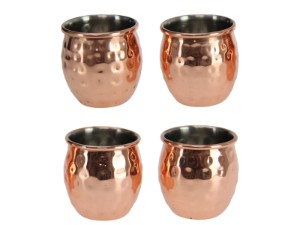 5cm Copper Moscow Mule Shot Glass Mini Mug