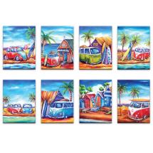 6x8cm Combi Magnets 4 Asstd in Display (48=Free Display) by Deb Broughton