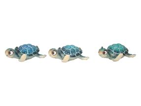 10cm Comical Marble Turtle 3 Asstd Bulk Packing (12=Divider Box)