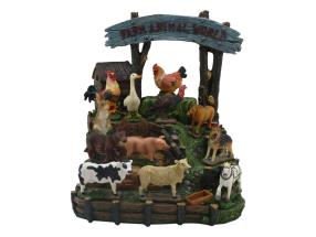 7cm Farm Animal Pack on Display 12 Asstd (36=Free Display)