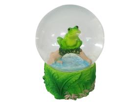 6cm Marble Rainforest Frog Waterball in Giftbox