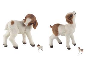 29cm Cute Standing Goat 2 Asstd