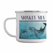 350ml Enamel Mug Dolphin by Kelly Lane