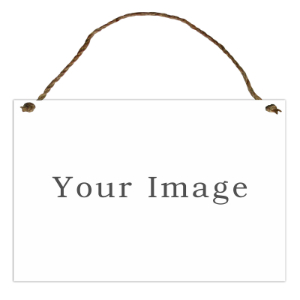 Hanging Tin Sign 40x60cm Landscape  BLANK