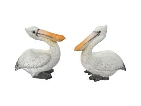 8cm Sitting Pelican 2 Asstd