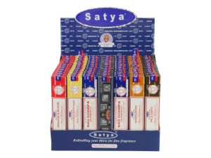 Satya Incense Display Pack (84=Free Display) 6 Asstd