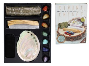 Palo Santo Smudge and Stone Wellness Kit (Colour Box)